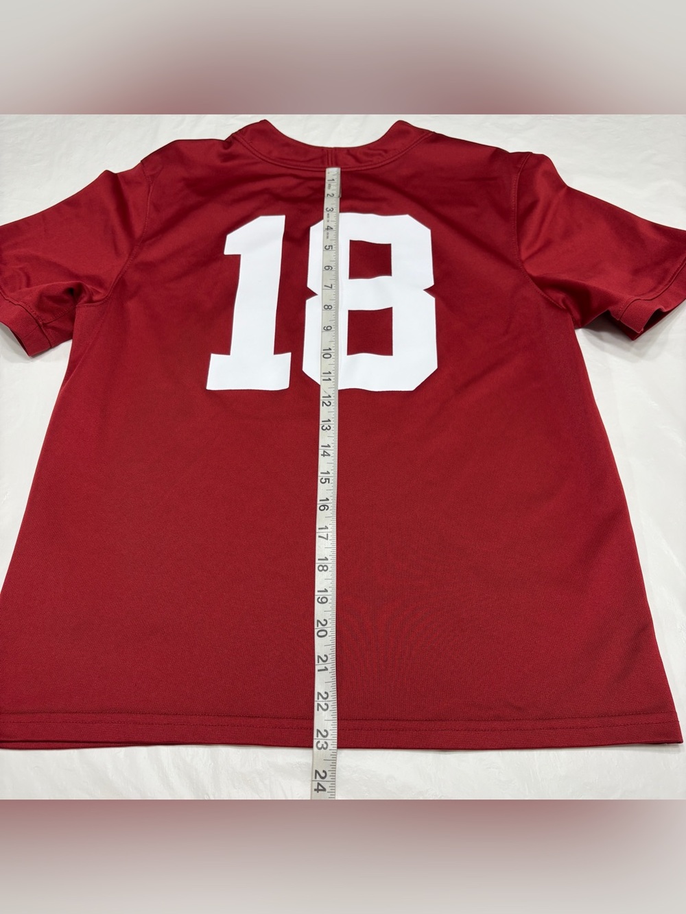 Alabama Crimson Tide Nike Football Jersey #18 Youth Boys Large - Picture 8 of 9
